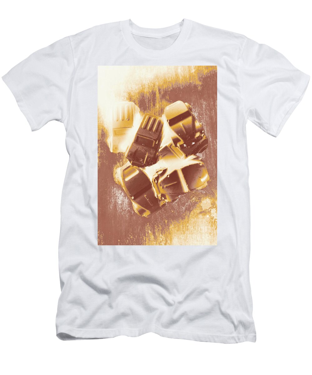 Drag Racing Mob Jorgo Photography Wall Art Gallery T-Shirt