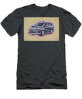 Drawing Lexus Lm 300h Minivans 2020 Cars Luxury Japanese Colorful Abstract Artwork Mixed Media Painting Ola Kunde T-Shirt