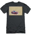 Drawing Mazda 3 Hatchback 2019 Exterior Red Japanese Cars Colorful Abstract Artwork Mixed Media Painting Ola Kunde T-Shirt