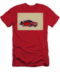 Drawing Mazda3 Sport Night 2018 Cars Hatchback Mazda 3 Japanese Colorful Abstract Artwork Mixed Media Painting Ola Kunde T-Shirt