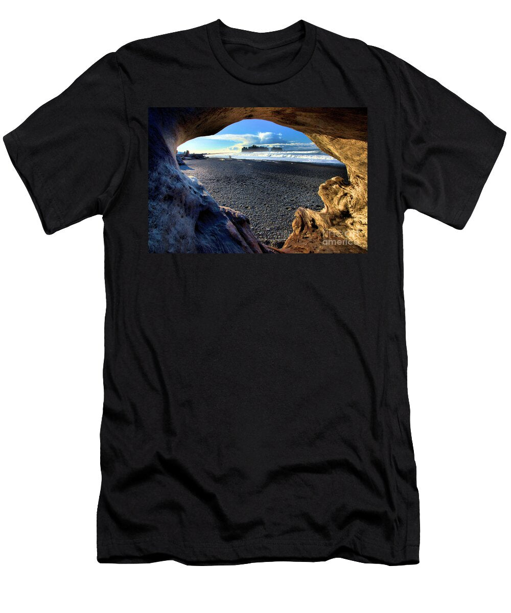 Drifting on the Beach Adam Jewell T-Shirt