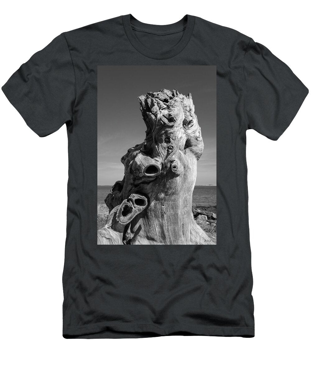 Driftwood Vii Bw David Gordon T-Shirt