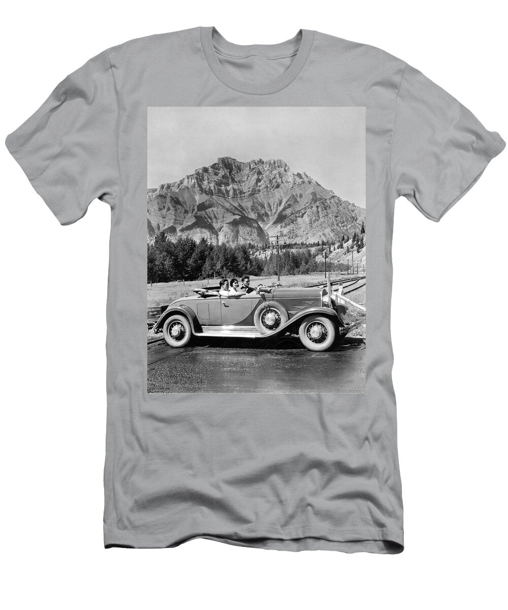 Drive in the Canadian Rockies Underwood Archives T-Shirt