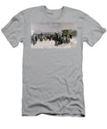 Driving Snow on the Seine 1880 Watercolor on Paper Christian Eriksen Skredsvig T-Shirt