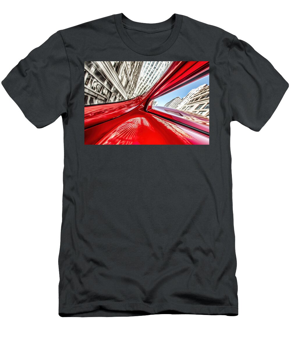 Dynamic City Reflections Evie Carrier T-Shirt