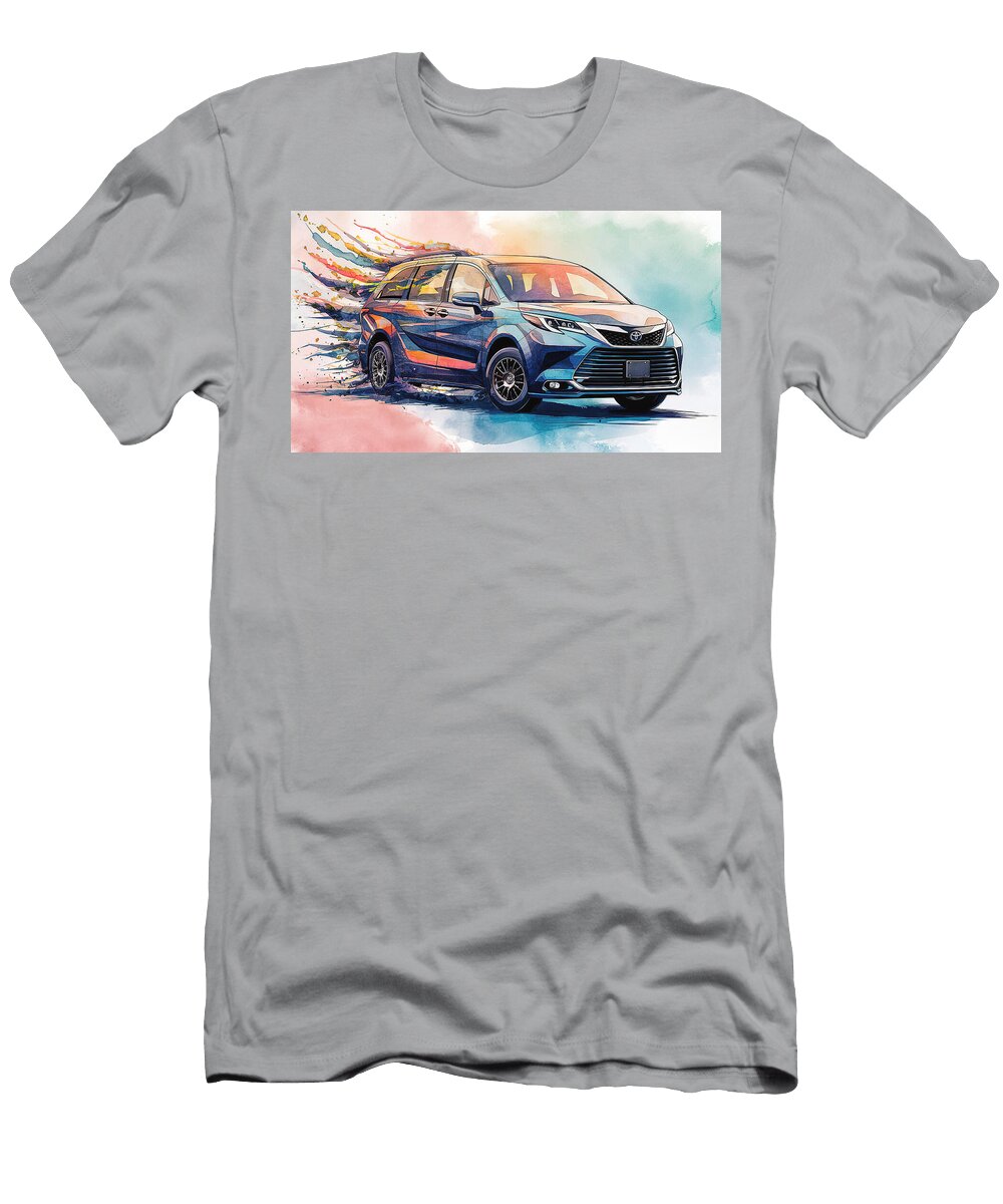Dynamic Minivan in Motion Elias Caleb T-Shirt