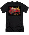 Dynamic Red Sports Car Volkswagen Golf Gti 2015 Hatchback Fast Car Urban Art Red Car Graphic Design Hollie Love T-Shirt
