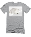 Eclipse of a White Arctic Fox Athena Mckinzie T-Shirt