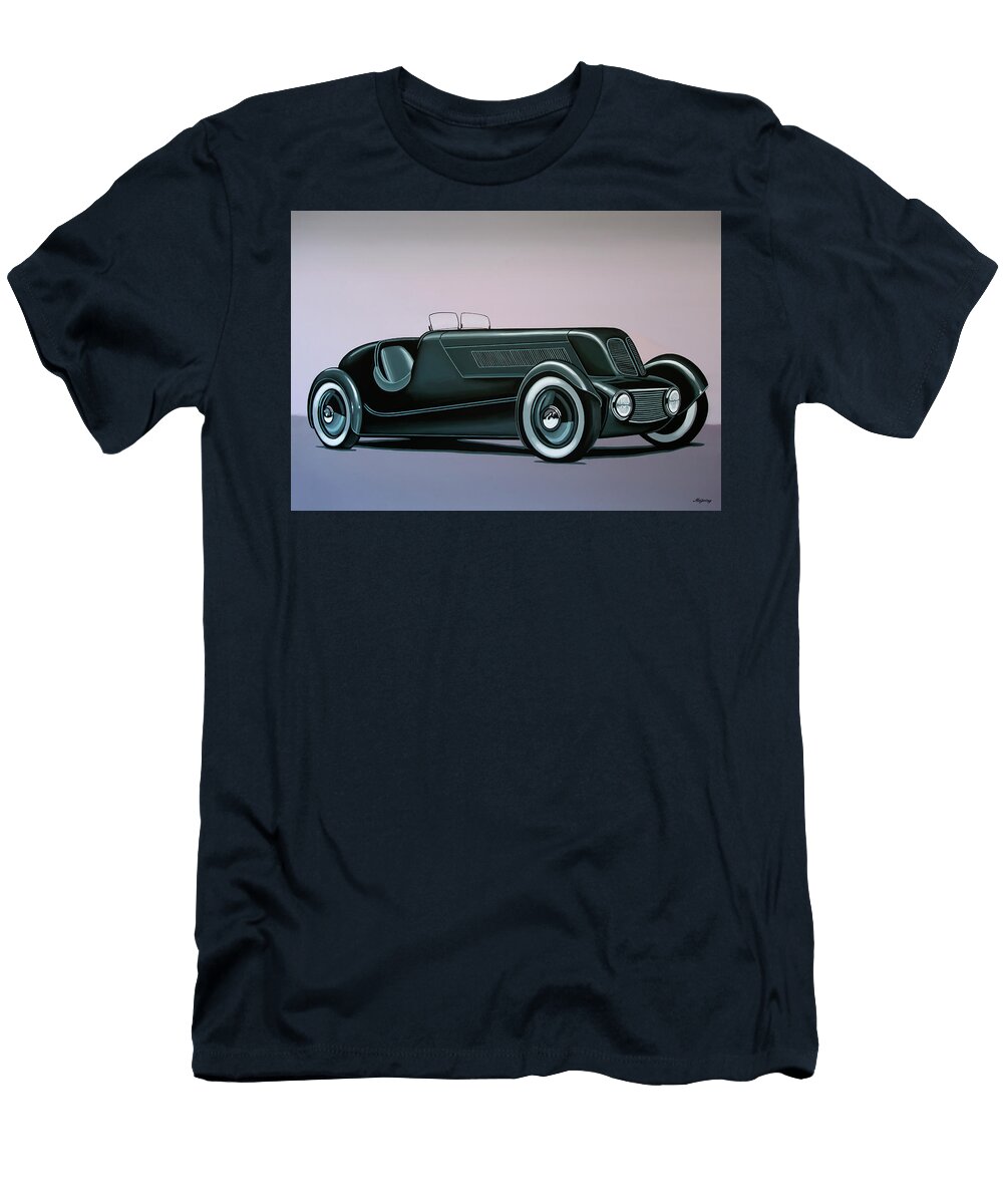Edsel Ford Model 40 Special Speedster 1934 Painting Paul Meijering T-Shirt