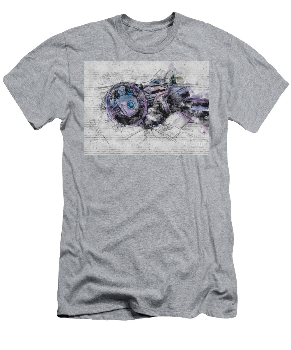 Electric BMW Ay 3 Hatchback Ashtyn Treutel T-Shirt
