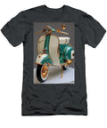 Elegant Vintage Vespa Scooter Vintage Vespa Gilded Luna Farmer T-Shirt
