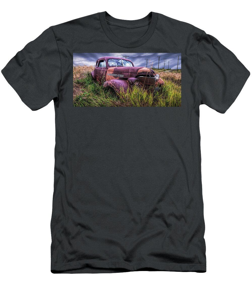 End of the Road Panorama Randall Nyhof T-Shirt