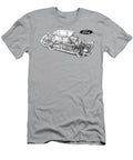 Exclusive Cutaway Art American Retro Car 1962 Ford Cortina Sallon Sedan Vlad Automotive T-Shirt