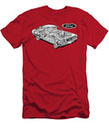 Exclusive Cutaway Art American Retro Car 1970 Ford Cortina Mk3 Gxl Sedan 41l Falcon 250 Engine Vlad Automotive T-Shirt