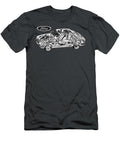 Exclusive Cutaway Art European Car 1980 Ford Escort 5 Door Hatchback Vlad Automotive T-Shirt