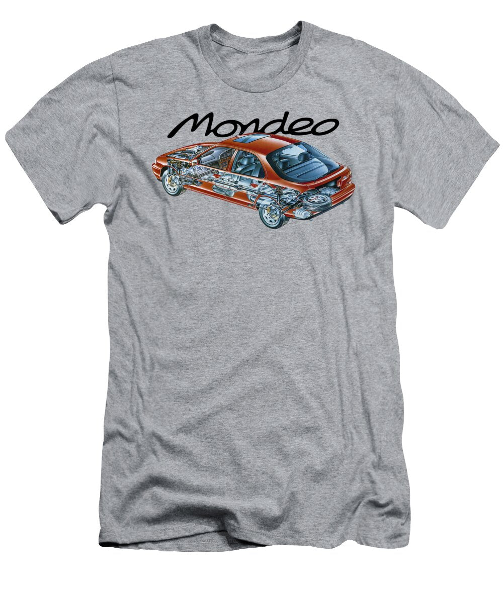 Exclusive Cutaway Art European Car Ford Mondeo Chia 4x4 Sedan Vlad Automotive T-Shirt