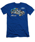 Exclusive Cutaway Art European Compact Car 1988 Ford Fiesta Mark Iii 5 Door Hatchback Vlad Automotive T-Shirt