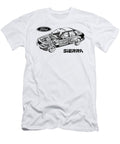 Exclusive Cutaway Art European Family Car 1982 Ford Sierra 5 Door Hatchback Vlad Automotive T-Shirt