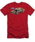 Exclusive Cutaway Art European Popular Compact Car 1985 Ford Granada V6 29l 5 Door Hatchback Vlad Automotive T-Shirt