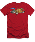 Exclusive Cutaway Art European Popular Compact Car Ford Laser 5 Door Hatchback Vlad Automotive T-Shirt
