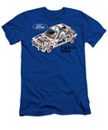 Exclusive Cutaway Art European Racing Car Ford Fiesta Xr2 3 Door Hatchback Wrc Rally 4x4 Vlad Automotive T-Shirt