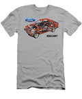 Exclusive Cutaway Art European Red Car 1980 Ford Escort Xr3 3 Door Hatchback Vlad Automotive T-Shirt