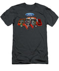 Exclusive Cutaway Art European Sport Car 1970 Red Ford Taunus 16l Gl Sedan Vlad Automotive T-Shirt