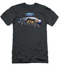 Exclusive Cutaway Art European Sport Car Blue Ford Taunus Lx Sedan Vlad Automotive T-Shirt