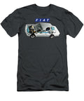 Exclusive Cutaway Art Famous Retro Italian 4 Door Luxury Car Fiat 132 Sedan 25l Diesel Vladyslav Shapovalenko T-Shirt