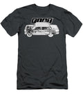 Exclusive Cutaway Art Famous Retro Italian 4 Door Luxury Car Fiat 1500 C Sedan Vladyslav Shapovalenko T-Shirt