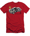 Exclusive Cutaway Art Germany Legendary Sport Car Porsche 911 Coupe Type 953 4x4 Rally Paris Dakar Vlad Automotive T-Shirt