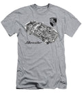 Exclusive Cutaway Art Germany Legendary Sport Car Porsche Boxster Roadster Type 986 Flat 6 Engine Vlad Automotive T-Shirt