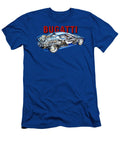 Exclusive French 2 Door Supercar Eb 110 Gt Prototype with V12 Turbo Engine Cutaway Automotive Art Vladyslav Shapovalenko T-Shirt