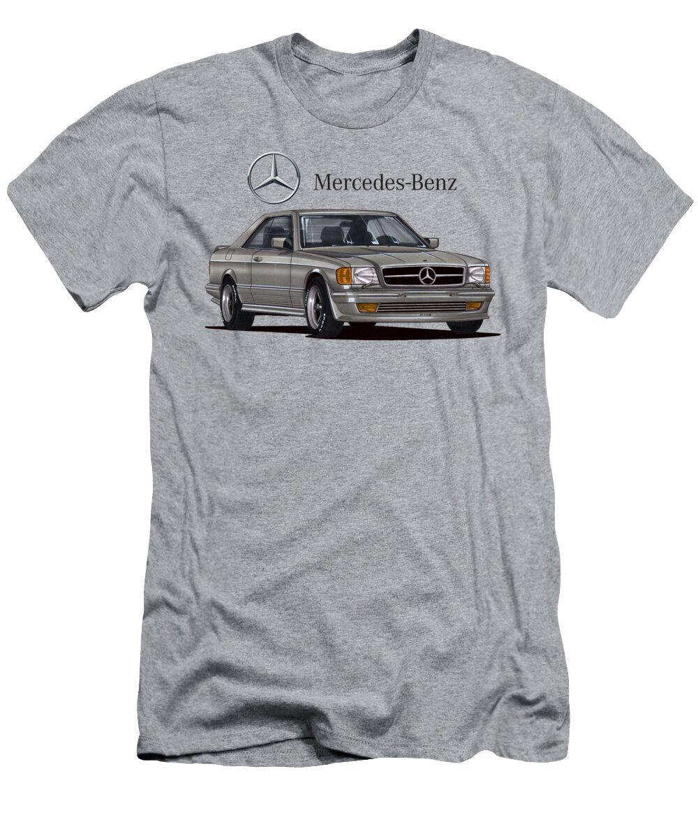 Exclusive Illustration Exclusive Germany Luxury Coupe Mercedes Benz Amg Sec C126 V8 Vladyslav Shapovalenko T-Shirt