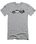 Exclusive Legendary Retro Racing Car Silver Porsche 904 6 Gts Coupe 24 Hours of Le Mans Vladyslav Shapovalenko T-Shirt