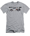 Exclusive Legendary Retro Racing Car Silver Porsche 904 6 Gts Coupe Flat Engine 24 Hours of Le Mans Vladyslav Shapovalenko T-Shirt