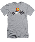 Exclusive Legendary Retro Racing Car Silver Porsche 904 6 Gts Coupe Flat Six Engine Targa Florio Vladyslav Shapovalenko T-Shirt