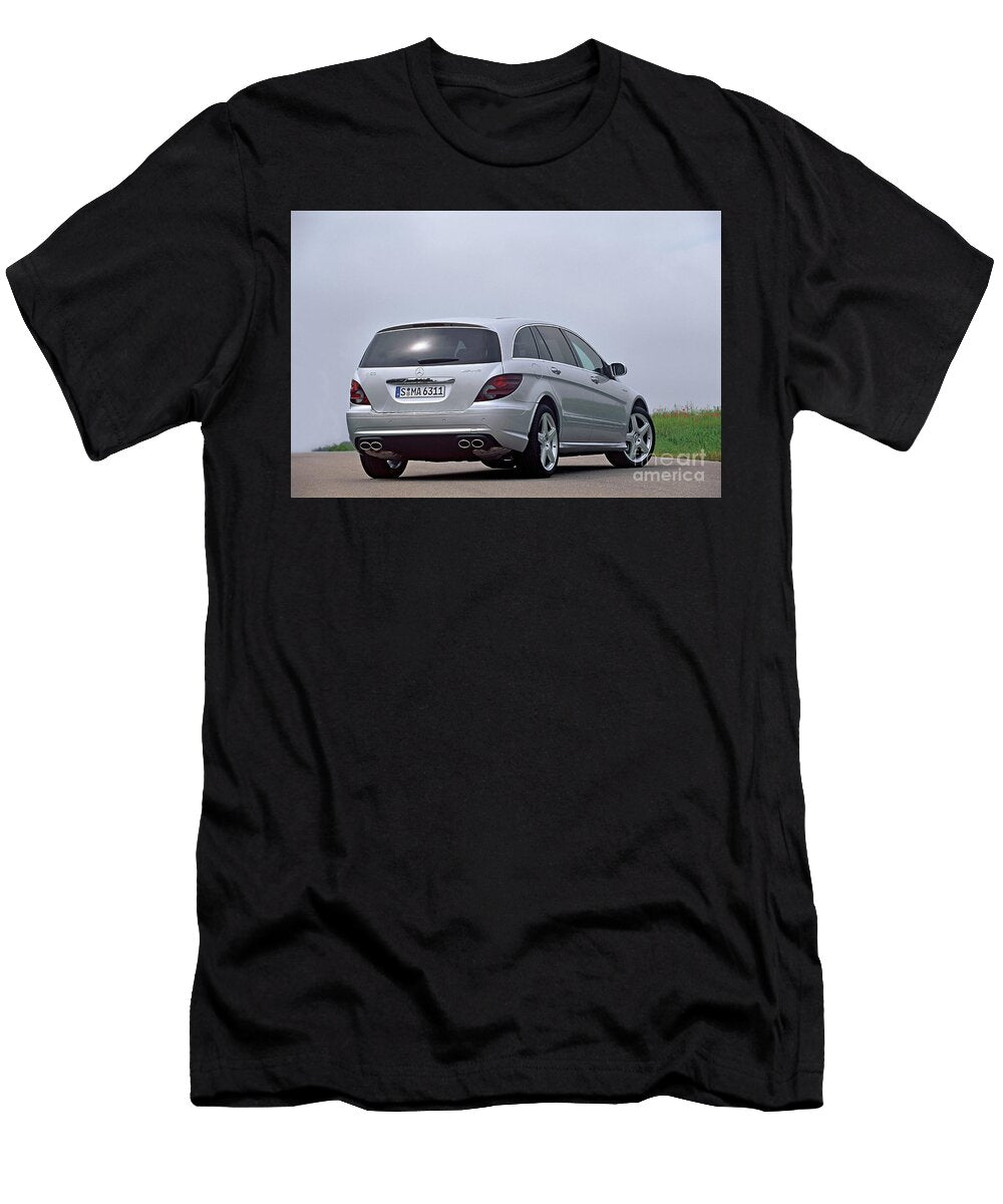 Exclusive Luxury Modified Sport Car Silver Minivan Mercedes Amg R 63 V8 M156 4matic W251 Vladyslav Shapovalenko T-Shirt