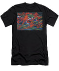 Explosion of Red on Green By Gerardo Dottori Alexa Elsie T-Shirt