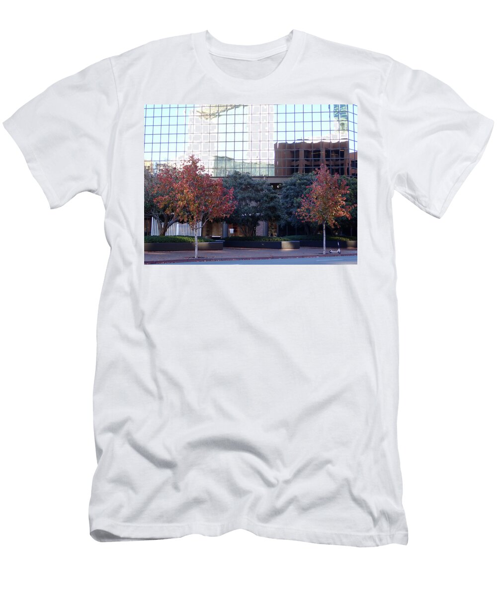 Fall Trees in the City Robert Vanderwal T-Shirt