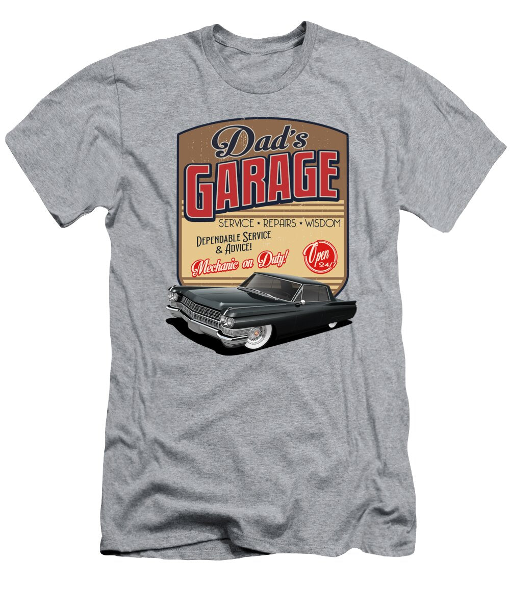 Fathers Black Cadillac Paul Kuras T-Shirt