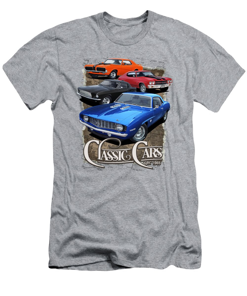 Favorite Muscle Cars Paul Kuras T-Shirt