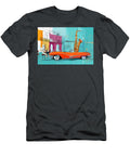 Feel Havanas Jazz Pulse Orange Convertible and Saxophone Set the Rhythm Olfactoart Studio T-Shirt