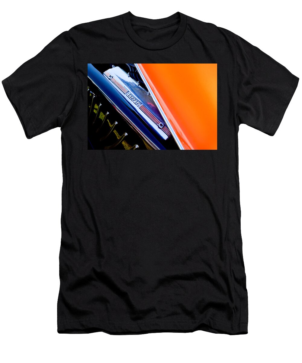 Ferrari Engine 2011 Frank Lockhart Tribute Boattail Speedster Custom Roadster Jill Reger T-Shirt