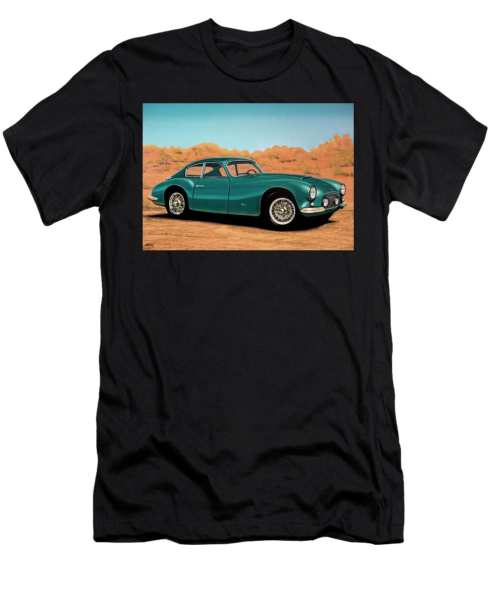 Fiat 8v Elaborata Zagato 1952 Painting Paul Meijering T-Shirt