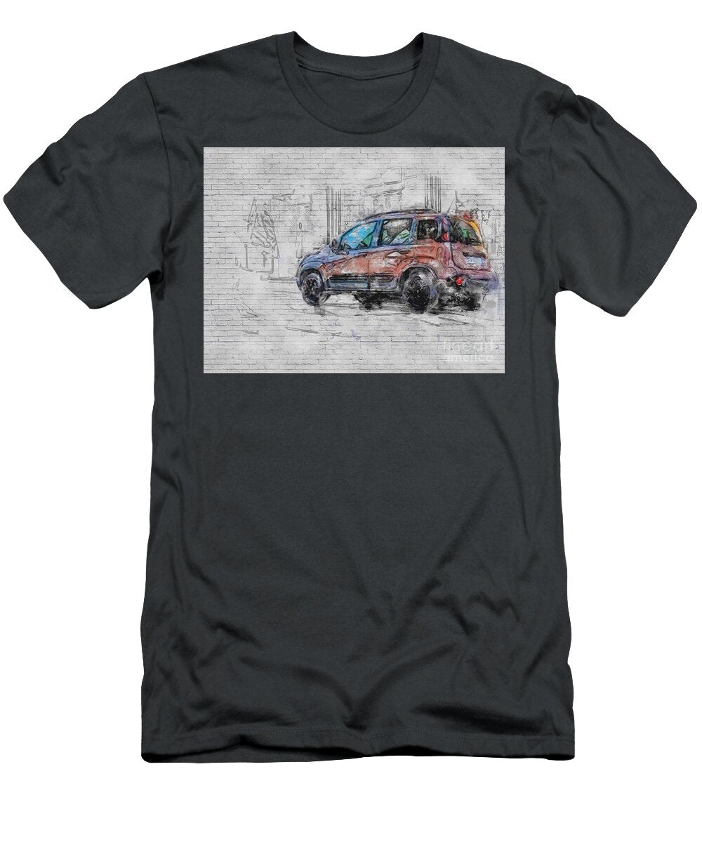 Fiat Panda Trussardi 2019 Exterior New Brown Minivan Ashtyn Treutel T-Shirt