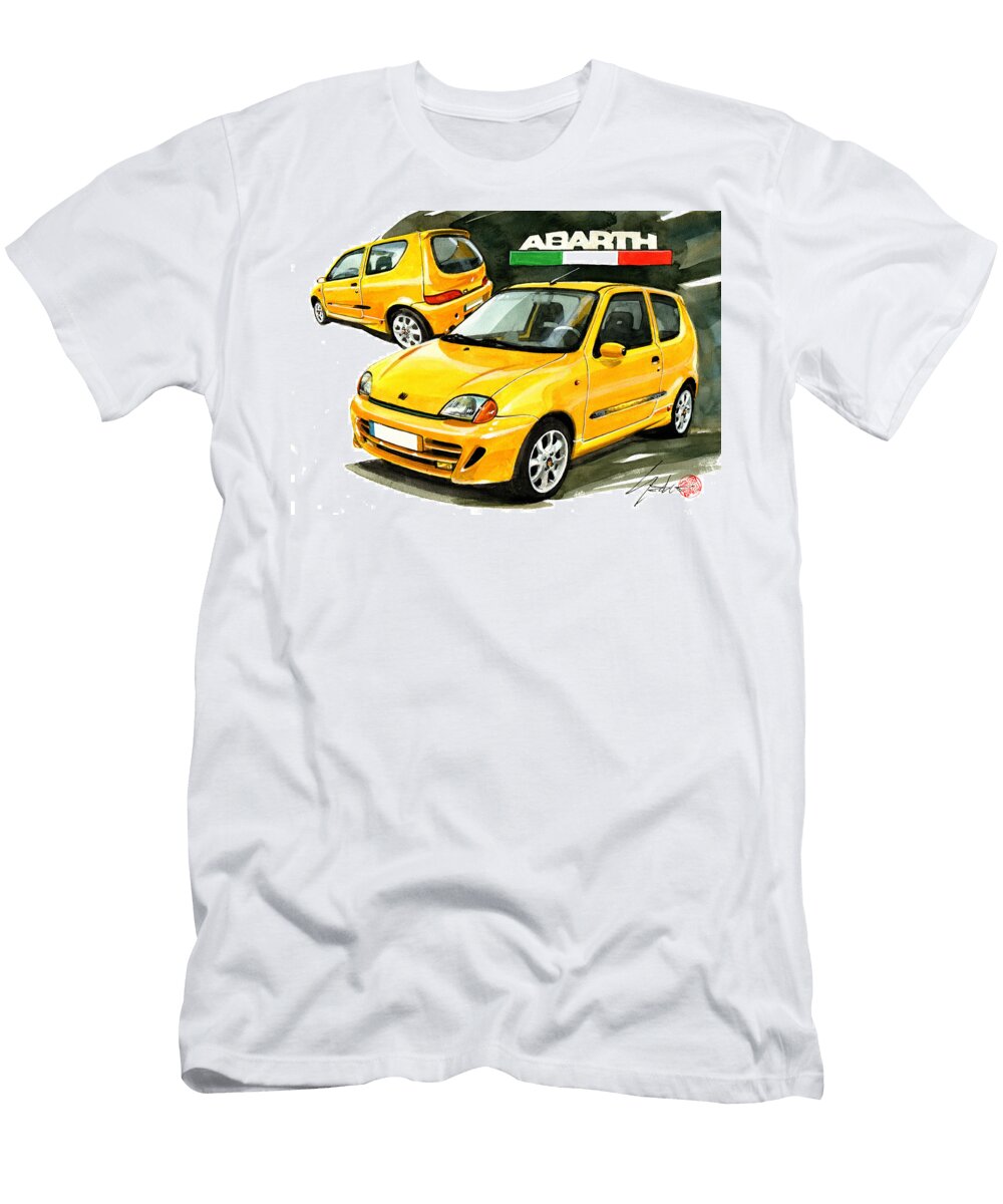 Fiat Seicento Abarth Yoshiharu Miyakawa T-Shirt