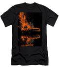 Fiery Abstract Car Reflection 1974 Amc Hornet X Hatchback 304 Eliana Haines T-Shirt