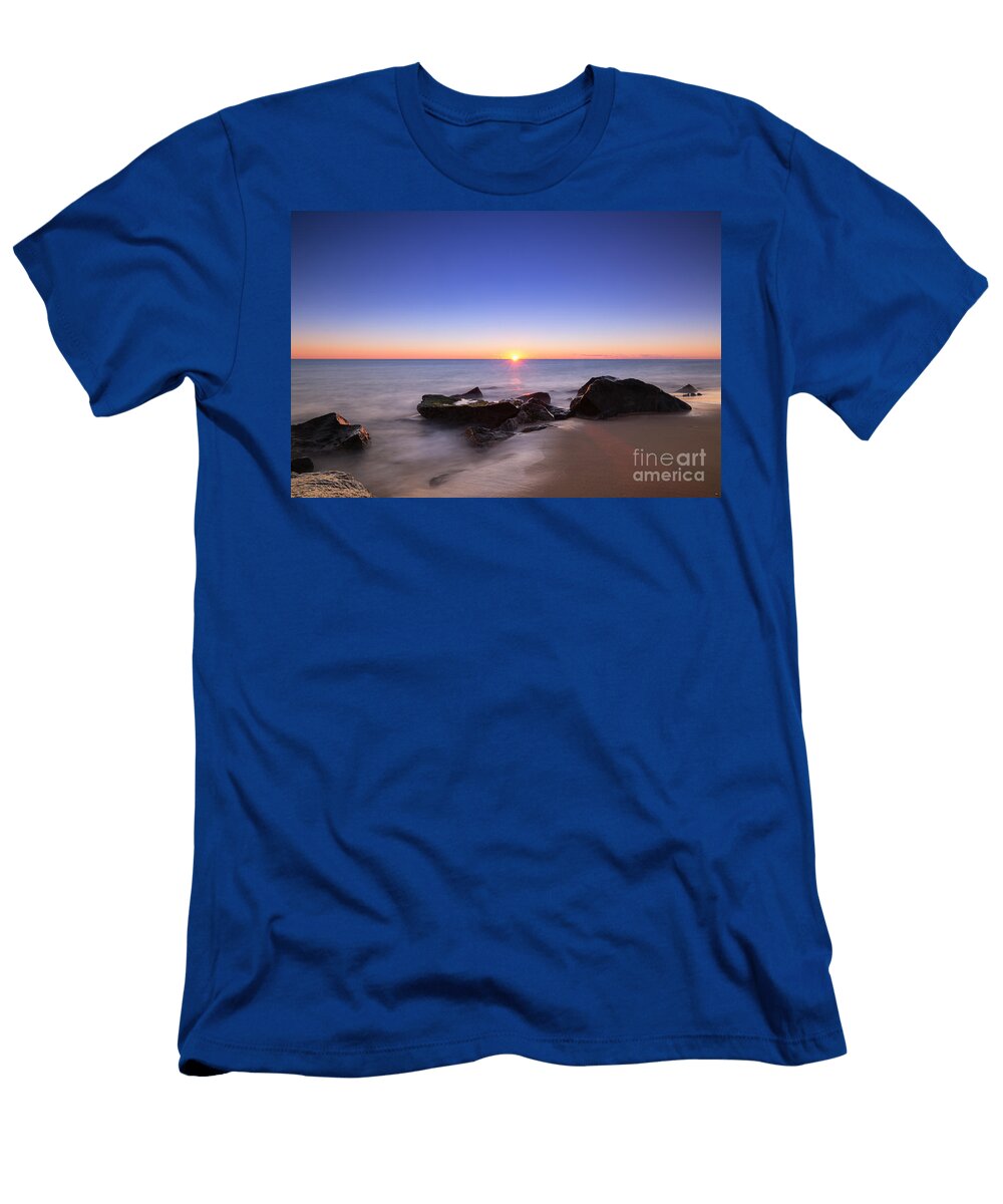 First Light At Sandy Hook Nj Michael Ver Sprill T-Shirt