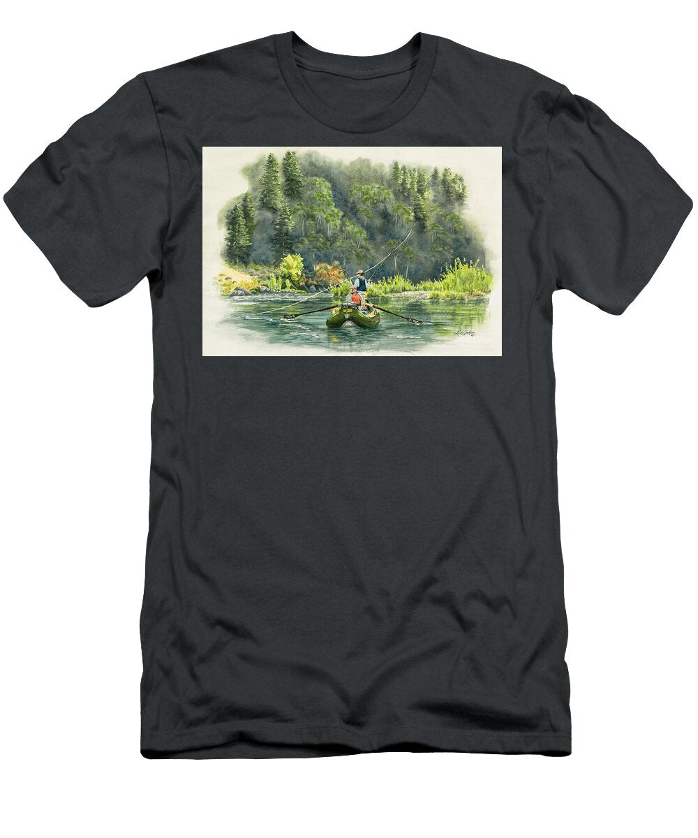 Fishing the Trinity River Link Jackson T-Shirt